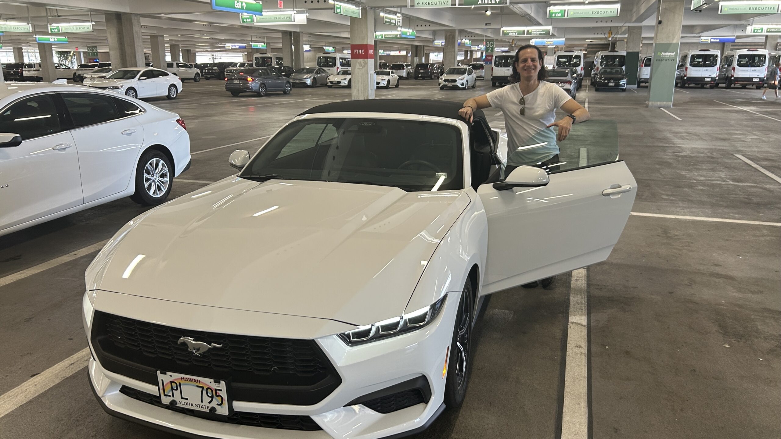 Honolulu Road Trip Mustang Convertible Mustang Point Hacks by Daniel Sciberras