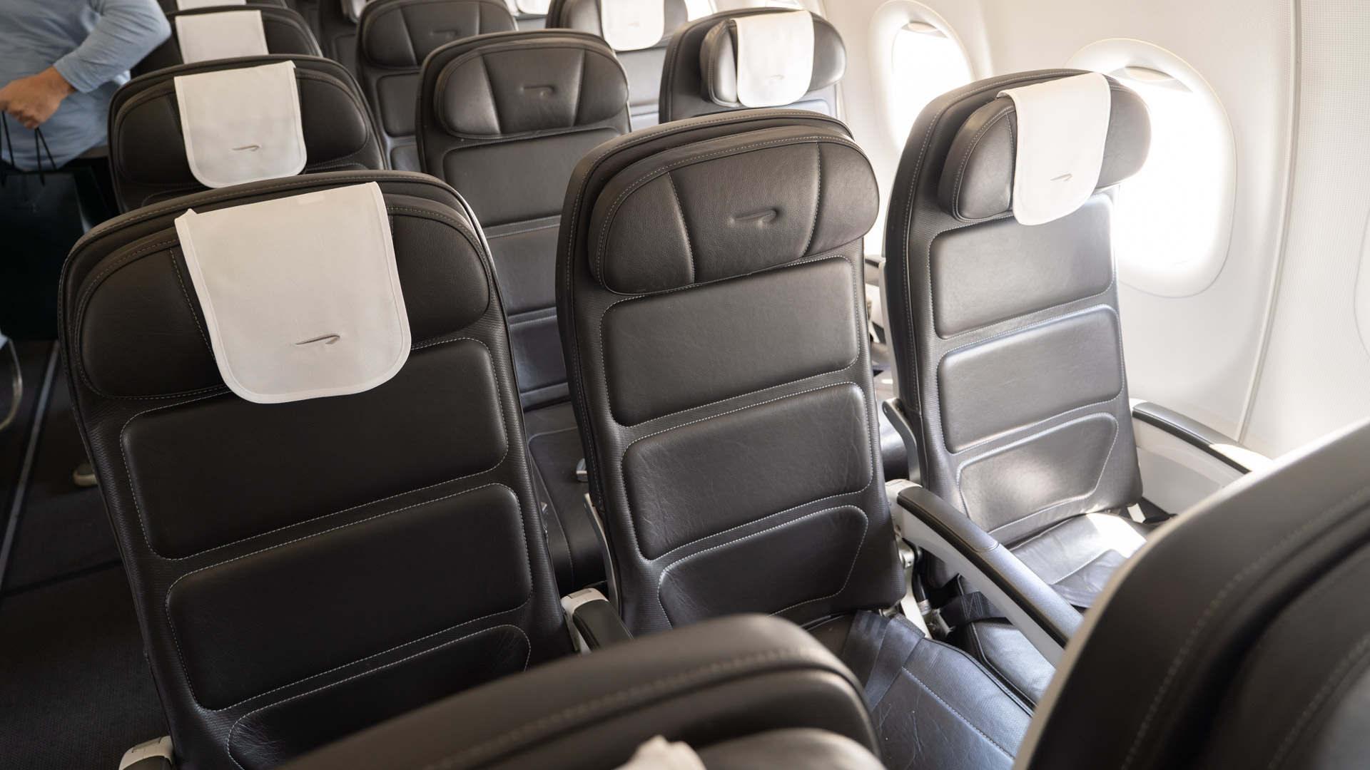 British Airways Airbus A320 Club Europe Business Class seat