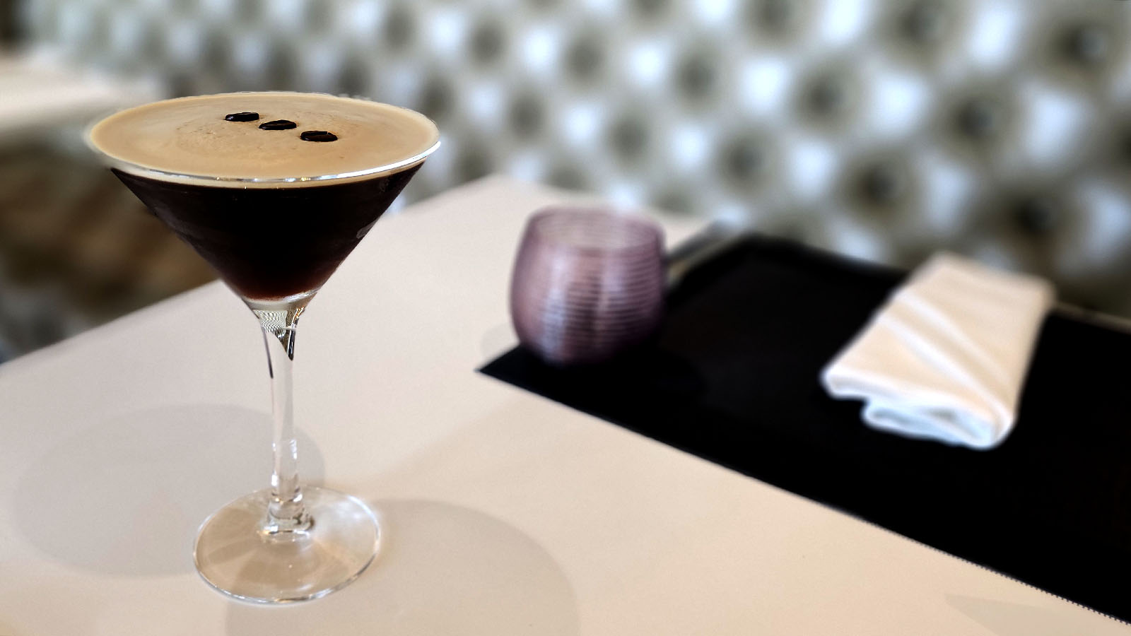 Cocktail, Qatar Premium Lounge in Paris