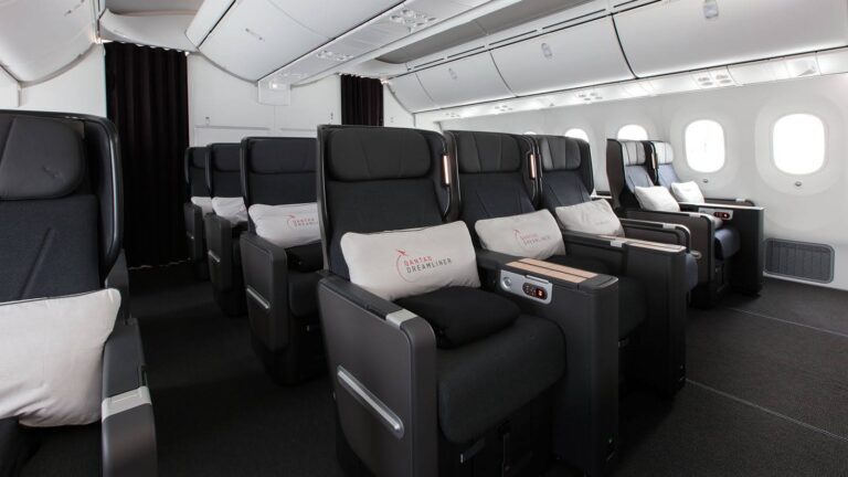 Book Qantas Premium Economy using points earned from Westpac