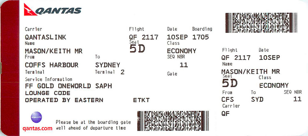 Qantas Dash 8 Q400 Coffs Harbour to Sydney flight review