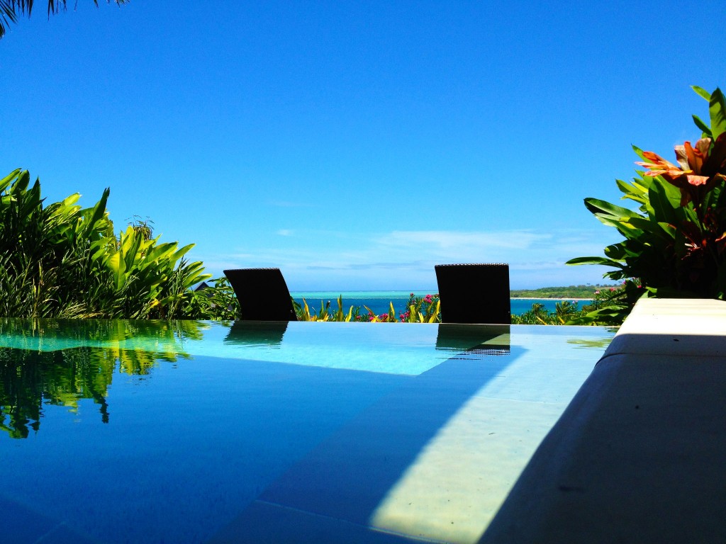 InterContinental Fiji plunge pool