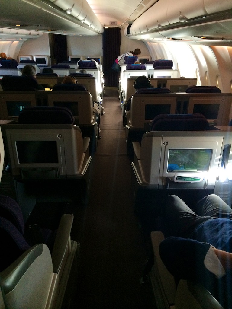 Malaysia Airlines A330 Business Class cabin