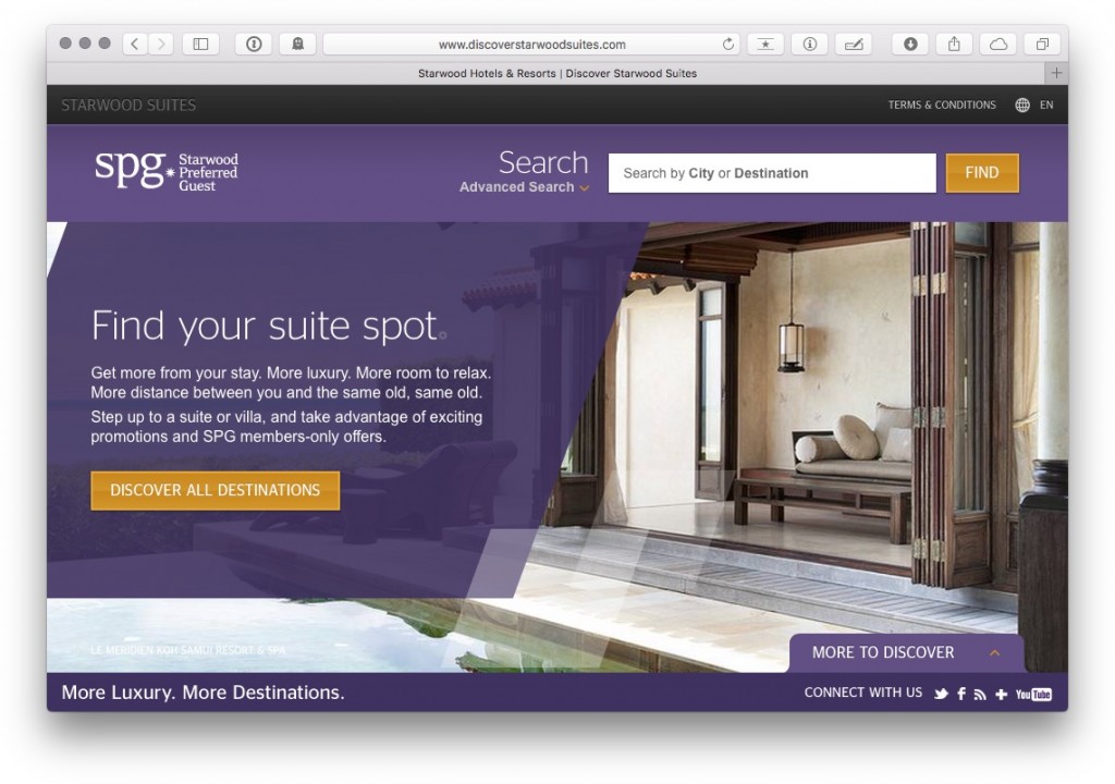 SPG Discover Suites