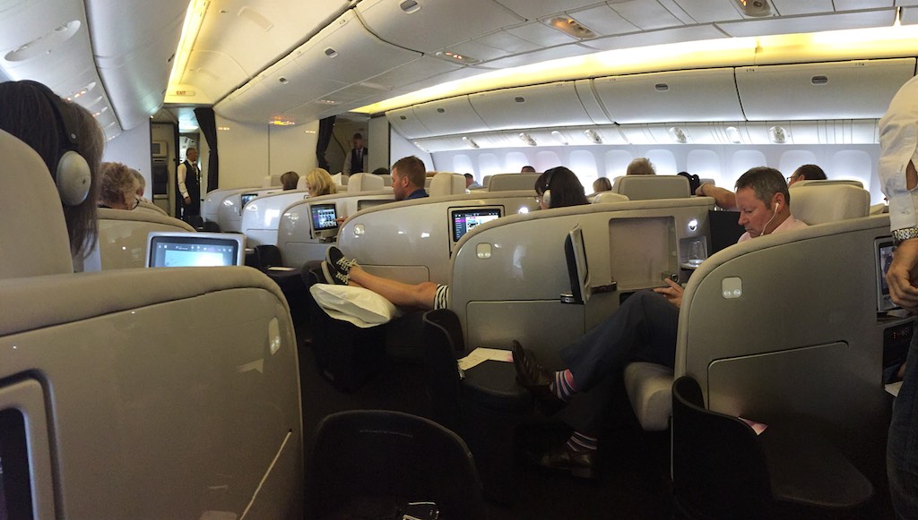 Air New Zealand 777 Business Class