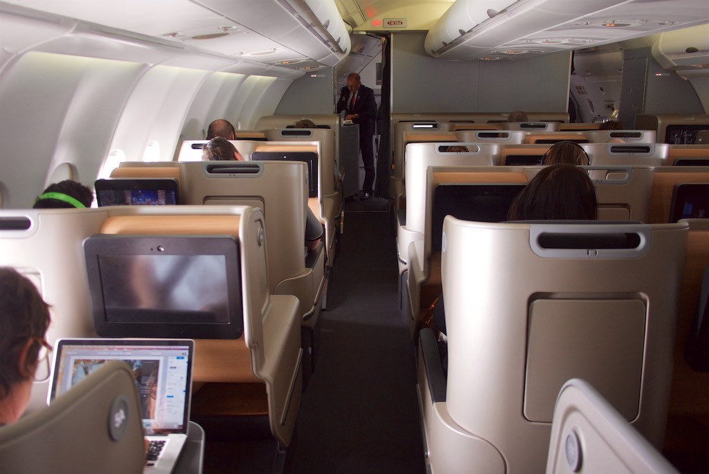 Qantas new A330 Domestic Business Class