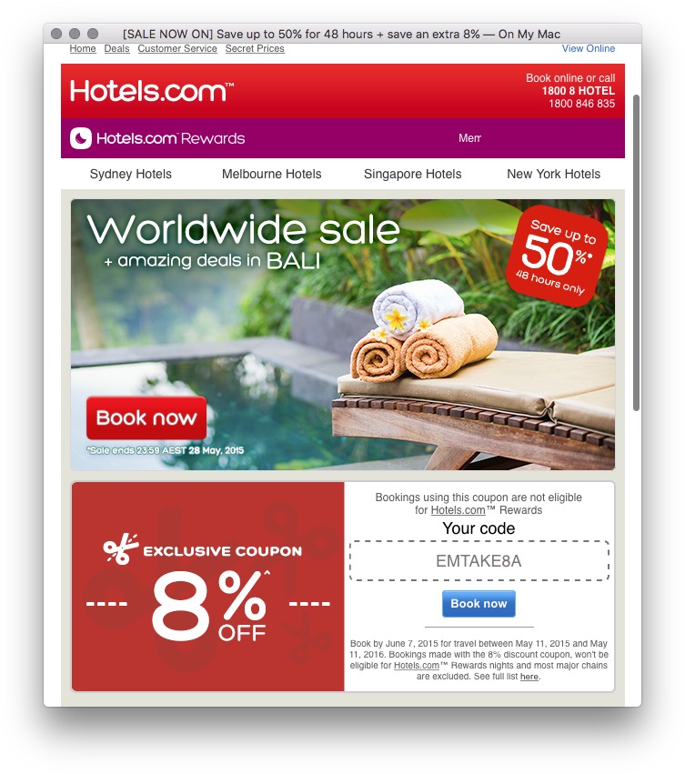 Hotels.com Rewards loyalty program guide - earn 10% rebate on all hotel ...