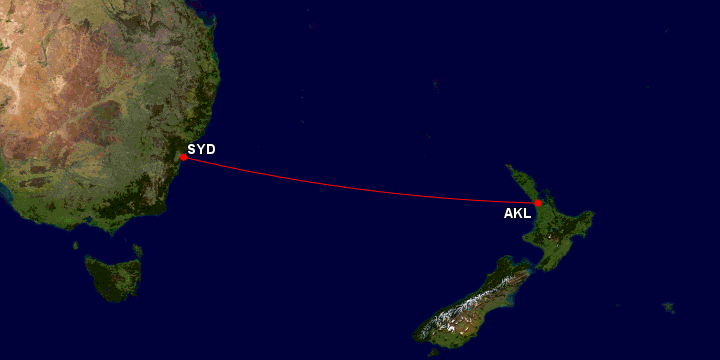 AKL-SYD map