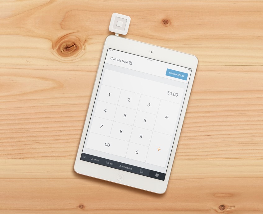 Square Register iPad