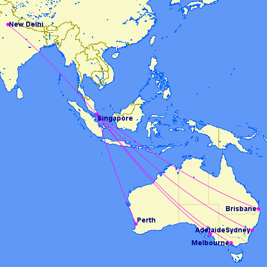 India VA and Singapore via SIN | Point Hacks