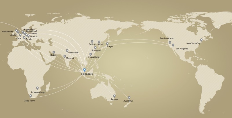 Singapore Airlines Premium Economy route map.jpg