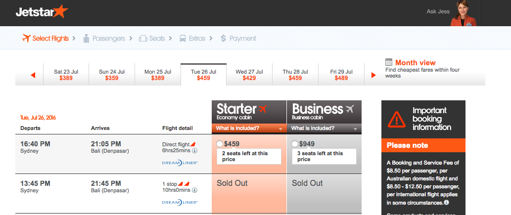 Jetstar Price Beat Guarantee Jetstar page result