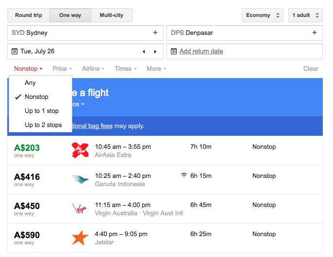 Jetstar Price Beat Guarantee nonstop Google Flights